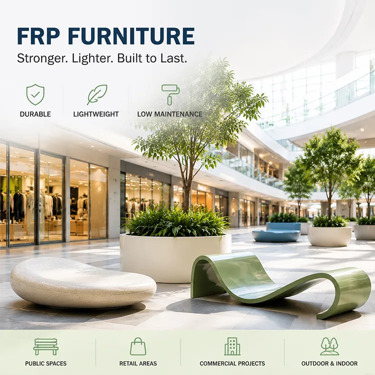 Shopping Mall and Retail Custom Furniture