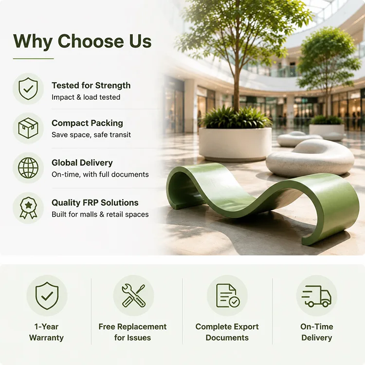 Shopping Mall and Retail Custom Furniture